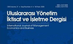Uluslararası Yönetim İktisat ve İşletme Dergisi'nin yeni sayısı yayımlandı