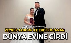 Zeynep Alboru ile Erdi Kocaman dünya evine girdi