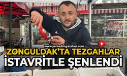 Zonguldak'ta tezgahlar istavritle şenlendi