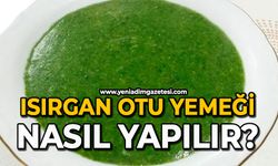 Isırgan otu yemeği nasıl yapılır?