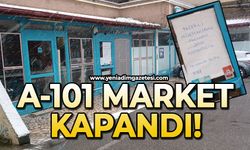 A101 market kapandı