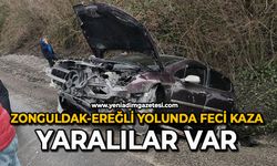 Zonguldak-Ereğli yolunda feci kaza: Yaralılar var