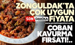 Zonguldak’ta çok uygun fiyata çoban kavurma!