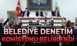 Belediyede Denetim Komisyonu üyeleri belirlendi