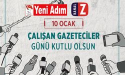 10 Ocak Çalışan Gazeteciler Günü kutlu olsun