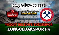 Yozgat Bld.Bozokspor, Zonguldakspor karşılaşmasında ilk gol sesi