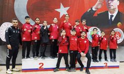 Körfezli karateciler Gaffar Okkan Turnuvası'ndan 8 madalyayla döndü