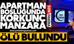 Apartmanın merdiven boşluğunda ölü bulundu