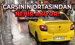 Çarşının ortasından nehir akıyor