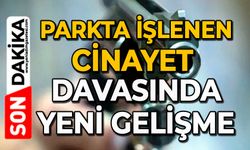 Parkta işlenen cinayet davasında yeni gelişme