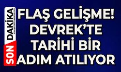 Devrek'te tarihi bir adım atılıyor!
