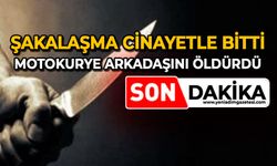 Şakalaşma cinayetle bitti: Motokurye arkadaşını öldürdü