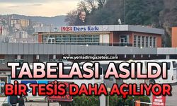 Tabelası asıldı: Bir tesis daha açılıyor