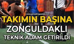 Takımın başına Zonguldaklı teknik adam getirildi