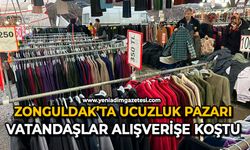 Zonguldak’ta ucuzluk pazarı: Vatandaşlar alışverişe koştu