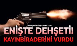 Enişte, kayınbiraderini bacağından vurdu