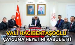 Vali Hacıbektaşoğlu Çaycuma heyetini kabul etti