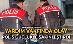 Yardım vakfında olay: Polis güçlükle sakinleştirdi
