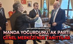 Manda yoğurdunu AK Parti Genel Merkezi'nde tanıttılar