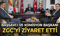 Başsavcı ve Komisyon Başkanı ZGC’yi ziyaret etti