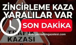 Zincirleme kaza: Yaralılar var