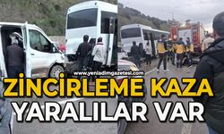 Zincirleme kaza: Yaralılar var