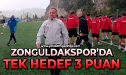 Zonguldakspor’da tek hedef 3 puan
