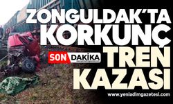 Zonguldak'ta korkunç tren kazası!