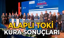 Alaplı TOKİ kura sonuçları