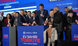 10 bin 340 sosyal konutun kura çekimi Bakan Kurum'un katılımıyla yapıldı