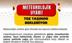Bartın'da toz yağmuruna dikkat