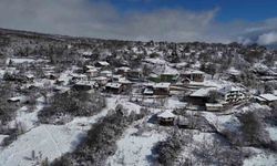 Eşsiz kar manzaraları hayran bıraktı
