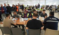 Körfezray şantiyesinde deprem şehitleri anıldı: Bölgeye 100 milyon liralık destek sağlandı