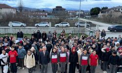 Okullarda 6 Şubat depremleri için saygı duruşu