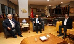 Rektör Sözbir TÜBA Başkanı Şekeri ağırladı