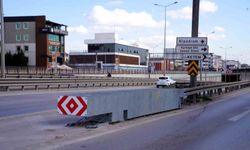 Riskli kavşaklara 'çarpışma yastığı' önlemi