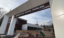 Yeni bir sosyal tesis hizmete açılmaya hazırlanıyor