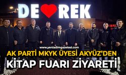AK Parti MKYK Üyesi Akyüz’den kitap fuarı ziyareti
