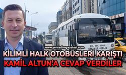 Kilimli Halk otobüsleri karıştı: Kamil Altun'a böyle cevap verdiler