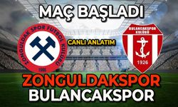 Zonguldakspor-Bulancakspor karşılaşması başladı
