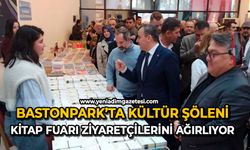 Bastonpark’ta kültür şöleni: Kitap Fuarı ziyaretçilerini ağırlıyor