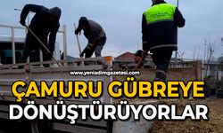 Çamuru gübreye dönüştürüyorlar