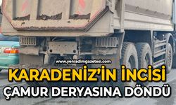 Karadeniz’in incisi çamur deryasına döndü