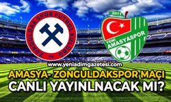 Amasya-Zonguldakspor maçı canlı yayınlanacak mı?