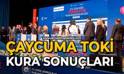 Çaycuma TOKİ kura sonuçları