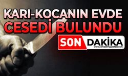 Korkunç cinayet: Karı-koca evde ölü bulundu