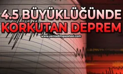 Deprem oldu