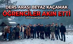 Ders arası beyaz kaçamak: Öğrenciler akın etti