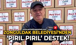 Zonguldak Belediyesi’nden ‘pırıl pırıl’ destek!