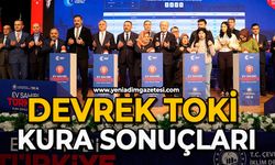 Devrek TOKİ kura sonuçları